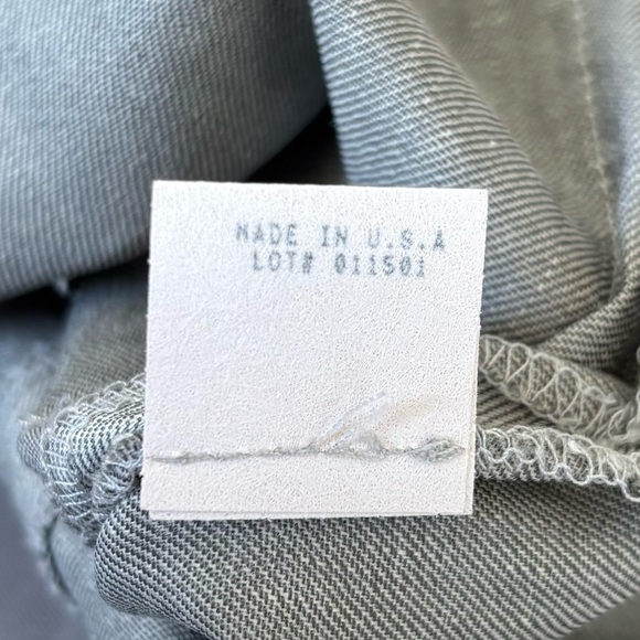 Jenne Maag Vintage Gray Linen Blend Single Breasted Button Front Blazer EUC S - Picture 7 of 8